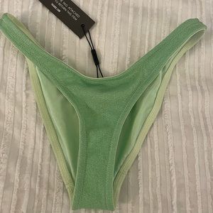 Triangl Mica lime sparkle bottoms